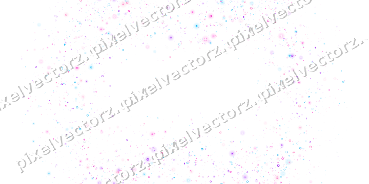 Nahtloser Glitzerkranz aus Ringen und Rauten auf transparentem Grund