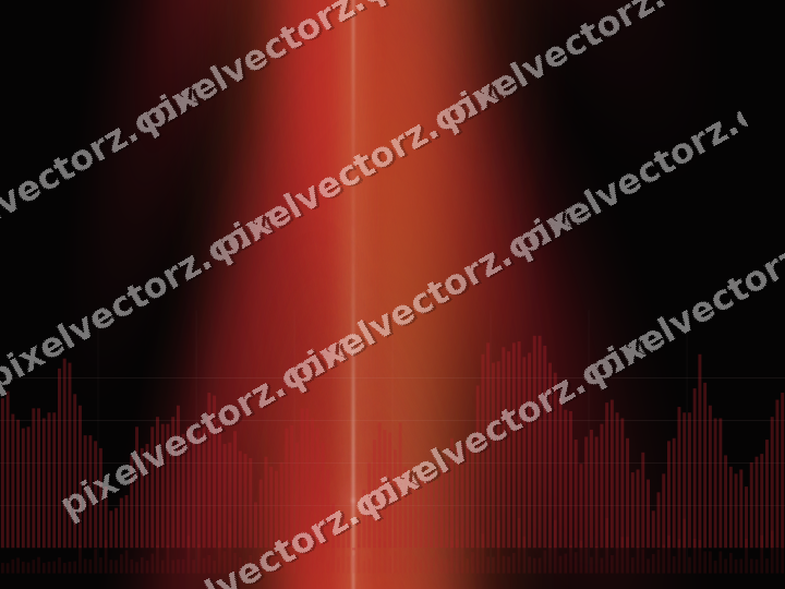 Nahtloser Neon Diagramm Hintergrund in Rot und Bernstein