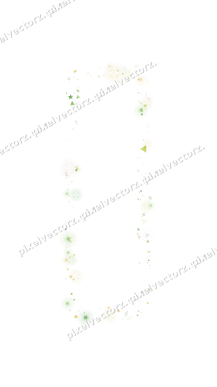Nahtloser Glitzerrahmen in Limette und Gelb auf transparentem Grund