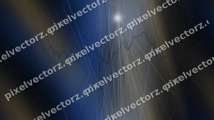 Nahtloser Neon Diagramm Hintergrund in Blau und Bernstein