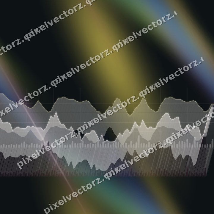 Nahtloser Neon Diagramm Hintergrund in Limette und Bernstein