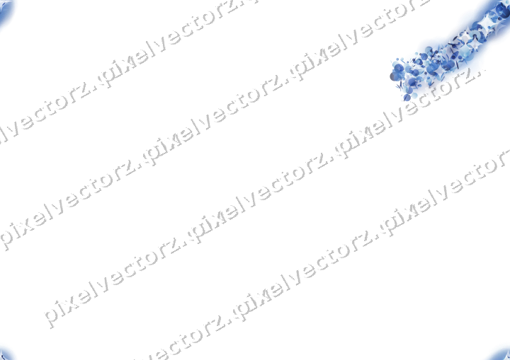 Nahtloser Sternenschweif in Blau und Türkis auf transparentem Grund