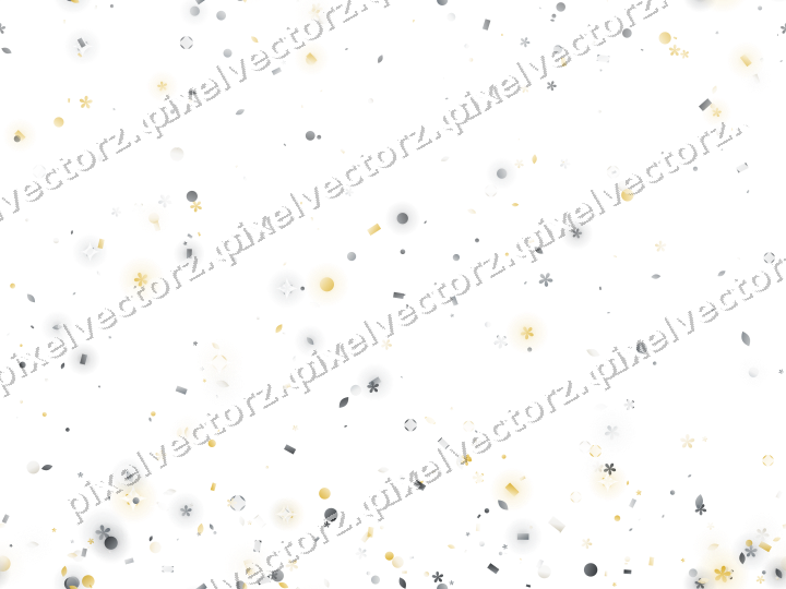 Nahtloser Glitzeraufstieg in Bernstein auf transparentem Grund