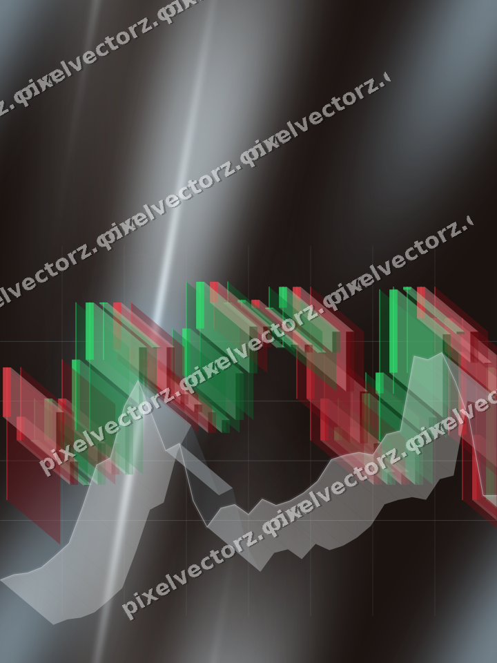 Nahtloser Neon Diagramm Hintergrund in Türkis und Rot