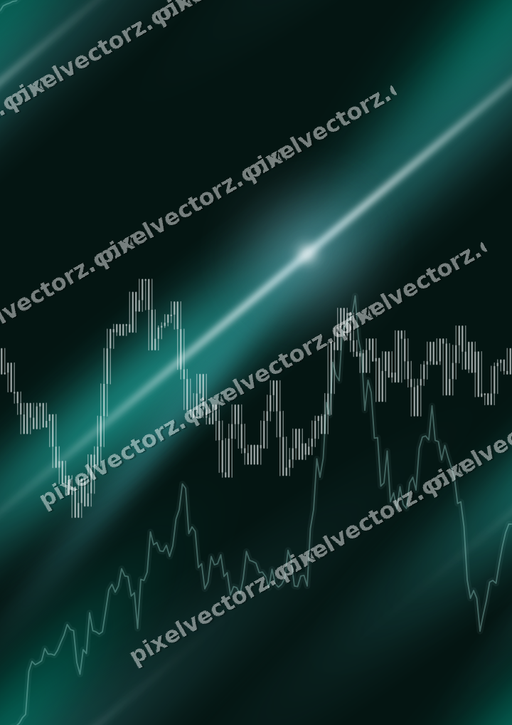 Nahtloser Neon Diagramm Hintergrund in Türkis und Petrol