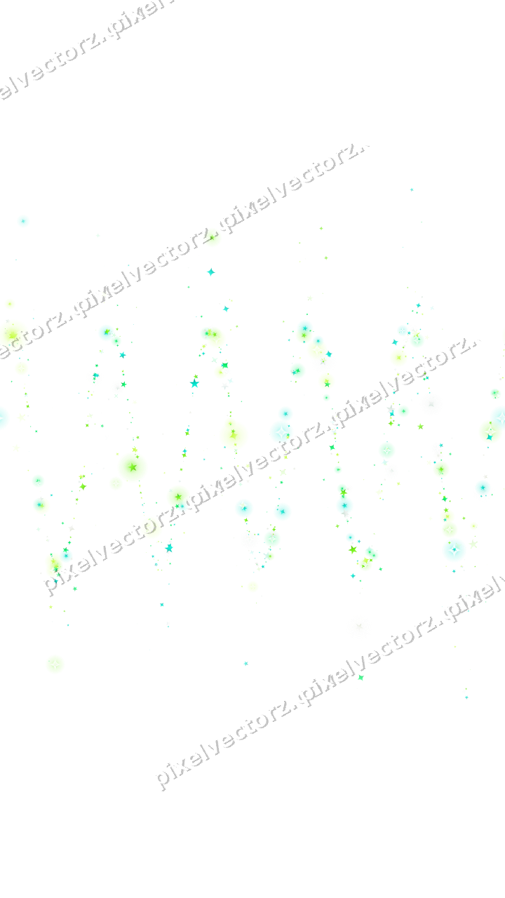 Nahtlose Glitzerwelle aus Sternen und Funken auf transparentem Grund