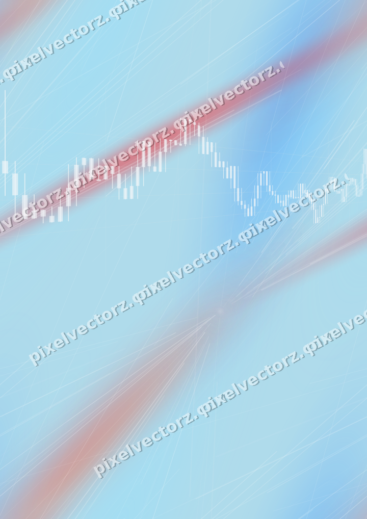 Nahtloser Pastell Diagramm Hintergrund in Blau und Rot