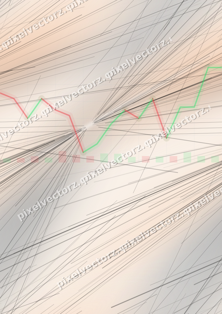 Nahtloser Pastell Diagramm Hintergrund in Blau und Orange