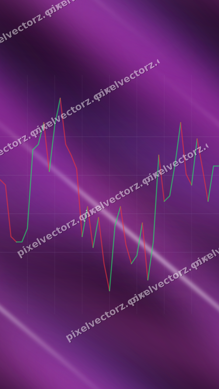 Nahtloser Neon Diagramm Hintergrund in Violett und Blau