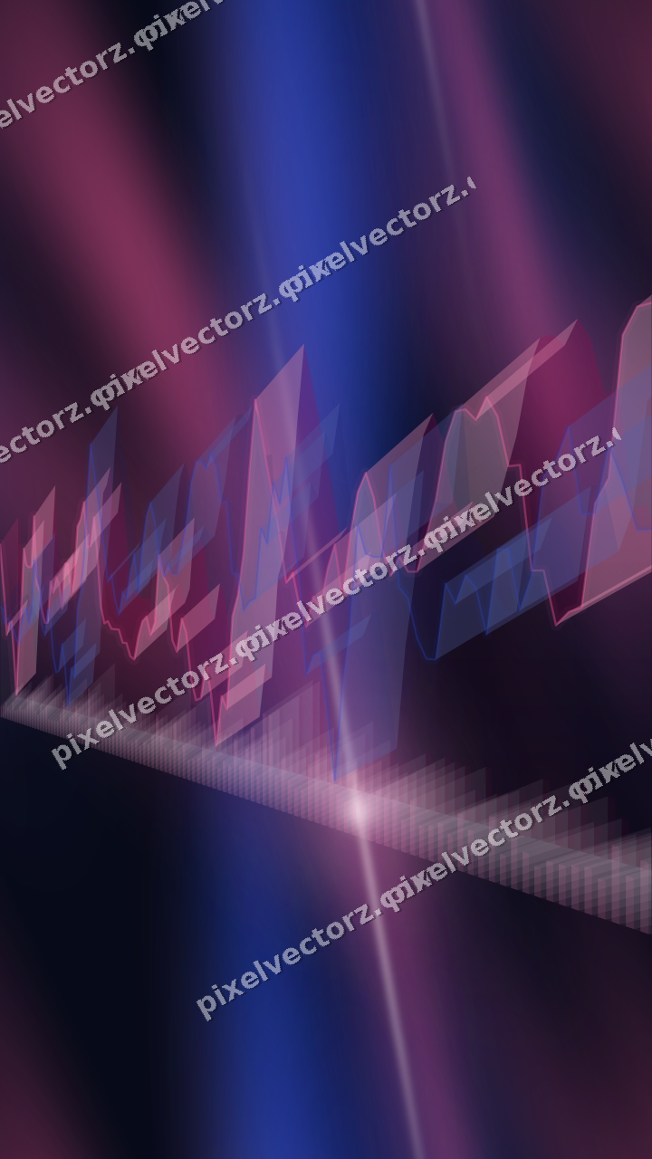 Nahtloser Neon Diagramm Hintergrund in Rosa und Blau