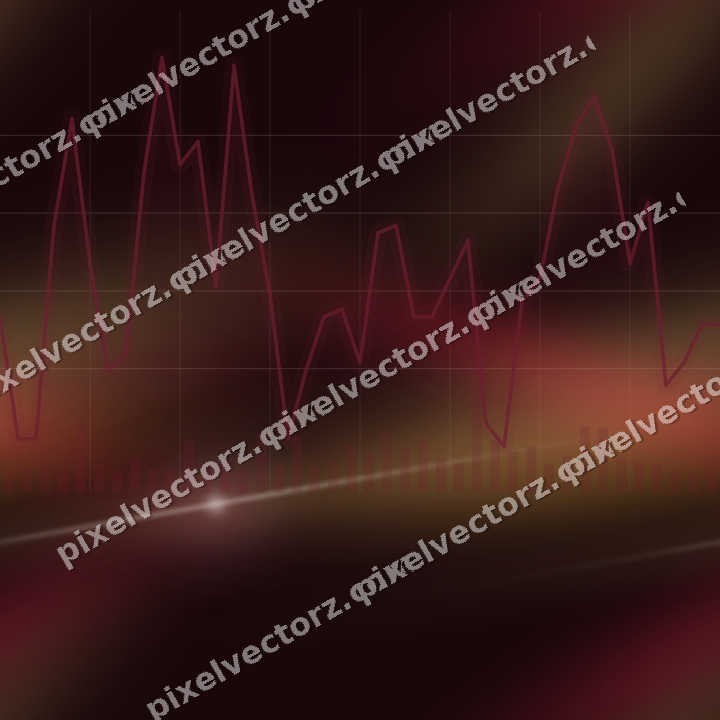 Nahtloser Neon Diagramm Hintergrund in Rosa und Rot