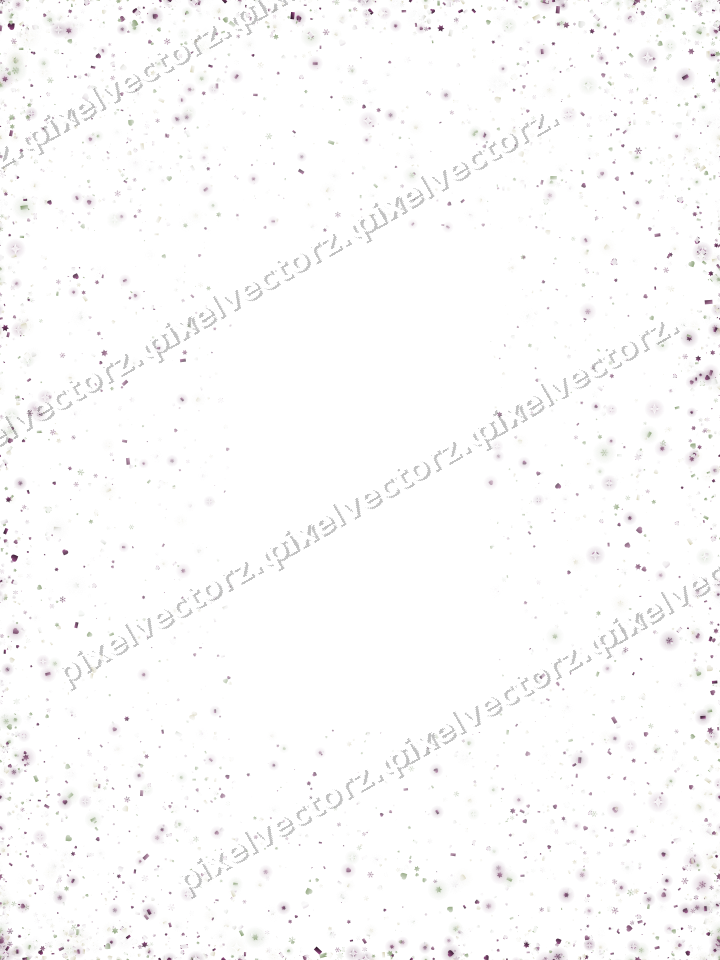 Nahtlose Glitzervignette in Dunkelmagenta auf transparentem Grund