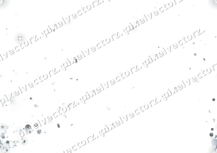Nahtloser Glitzerfächer in Blassblau auf transparentem Grund