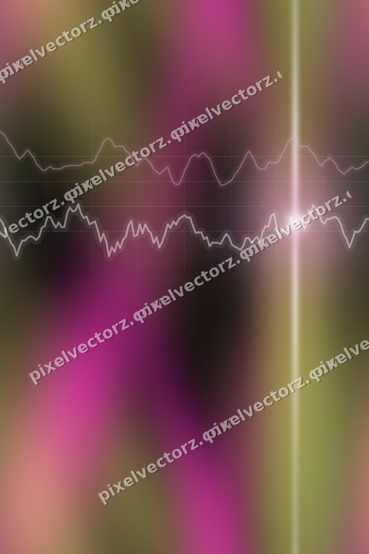 Nahtloser Neon Diagramm Hintergrund in Magenta und Limette