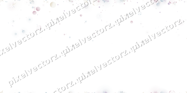 Nahtloser Glitzerregen aus Sternen und Punkten auf transparentem Grund