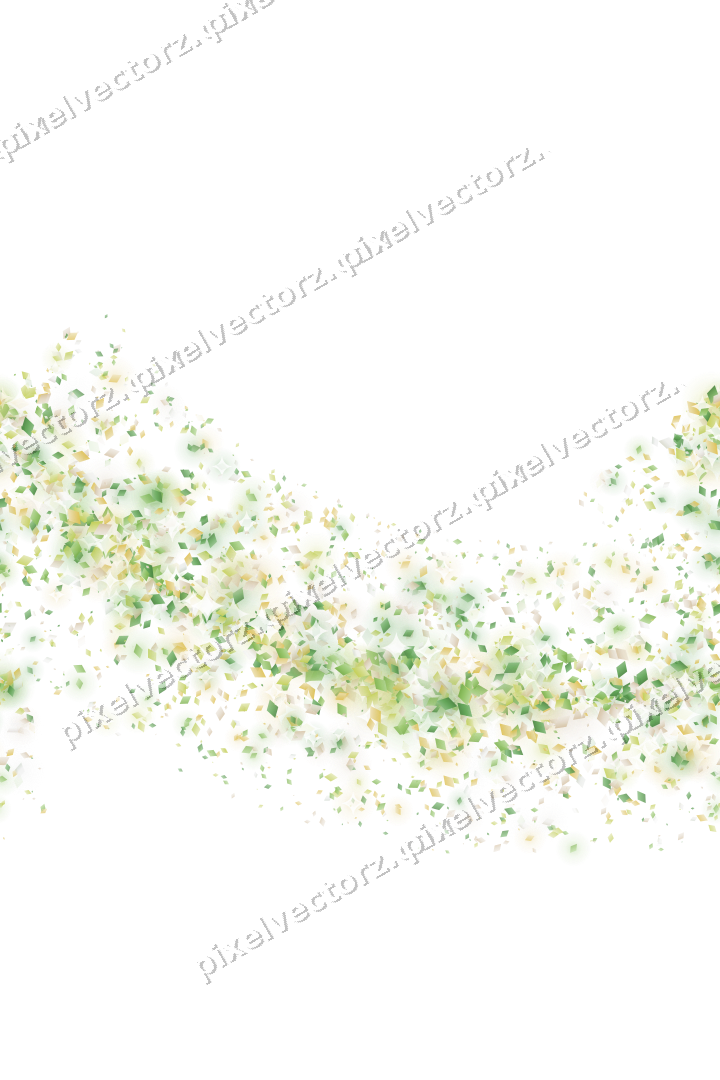Nahtloser Glitzerbogen aus Rauten in Limette auf transparentem Grund