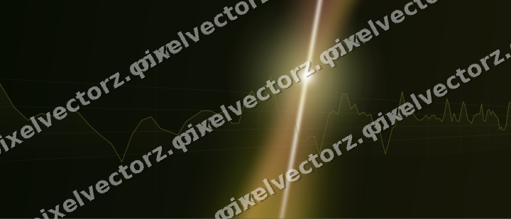 Leuchtender Neon Diagramm Hintergrund in Gelb und Rot