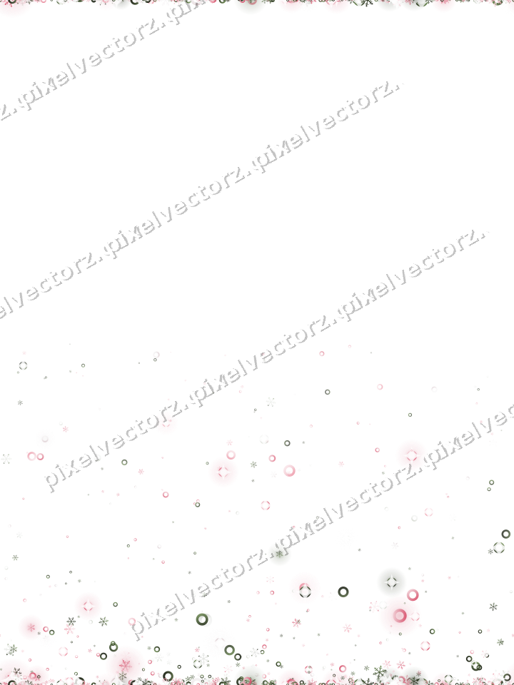 Nahtloser Glitzeraufstieg in Rosa auf transparentem Grund