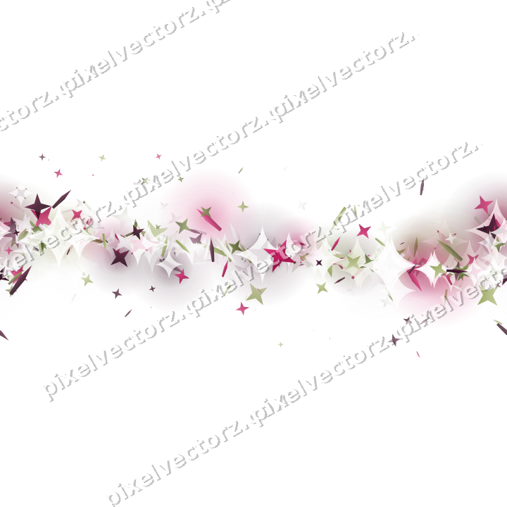 Nahtloses Glitzerband in Limette und Rosa auf transparentem Grund