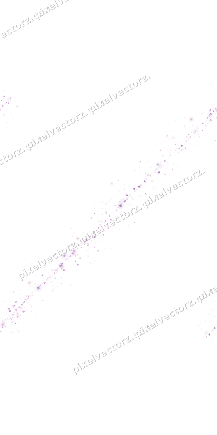 Nahtloses Glitzerband in Magenta und Violett auf transparentem Grund