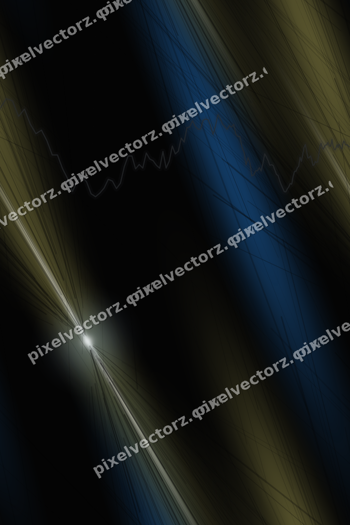 Nahtloser Neon Diagramm Hintergrund in Blau und Gelb
