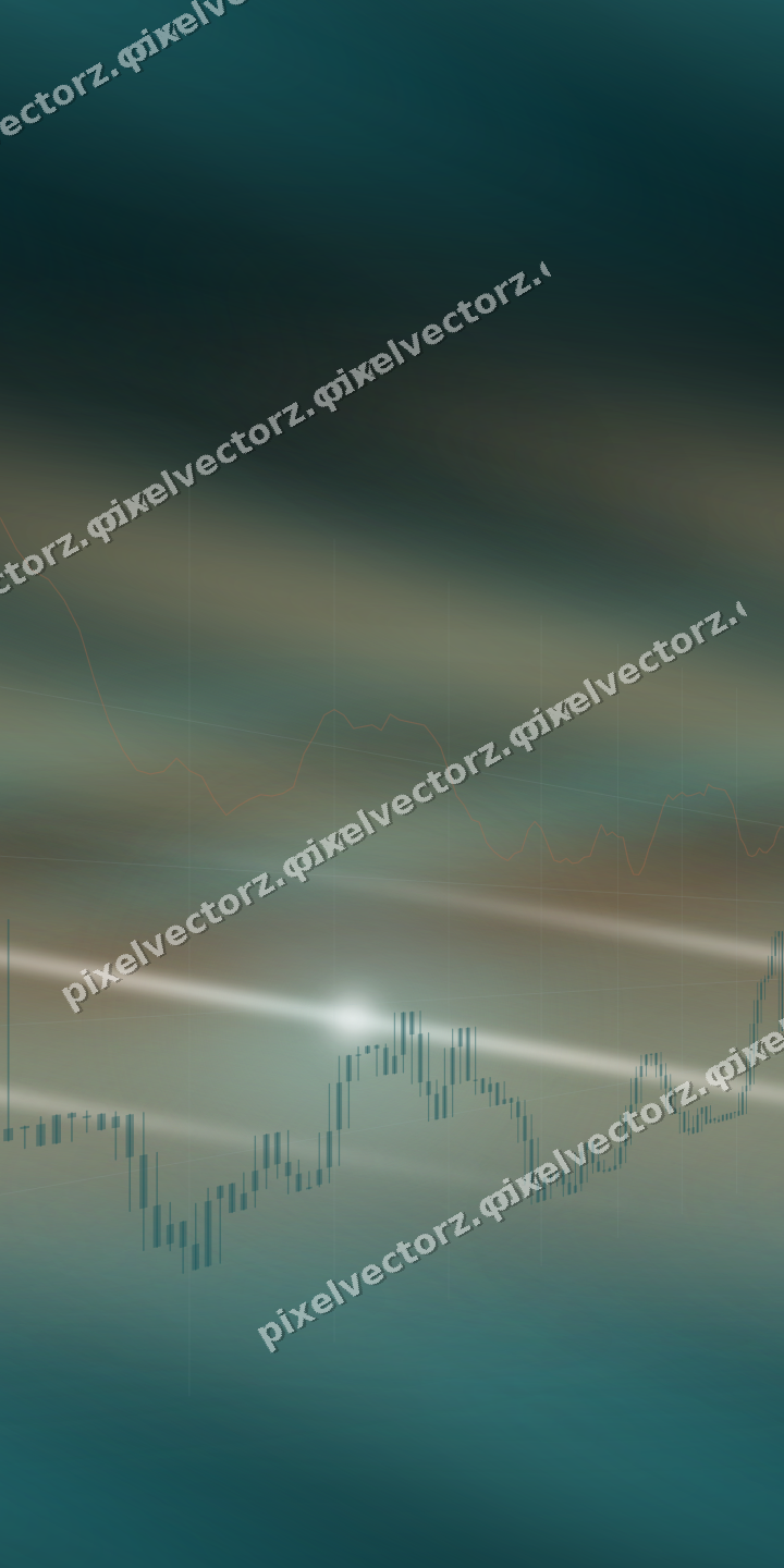 Nahtloser Neon Diagramm Hintergrund in Petrol und Orange