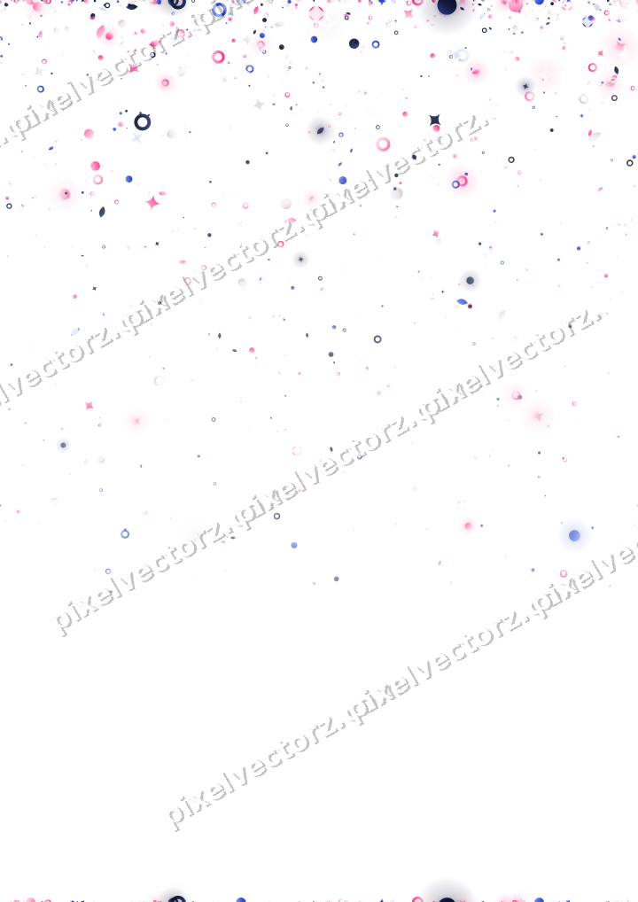Nahtloser Glitzerregen aus Funken und Tropfen auf transparentem Grund