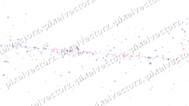 Nahtloses Glitzerband aus Sternen und Funken auf transparentem Grund