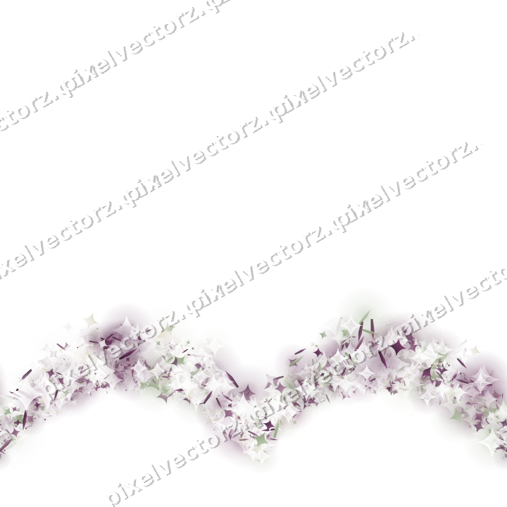 Nahtlose Glitzergirlande in Dunkelmagenta auf transparentem Grund