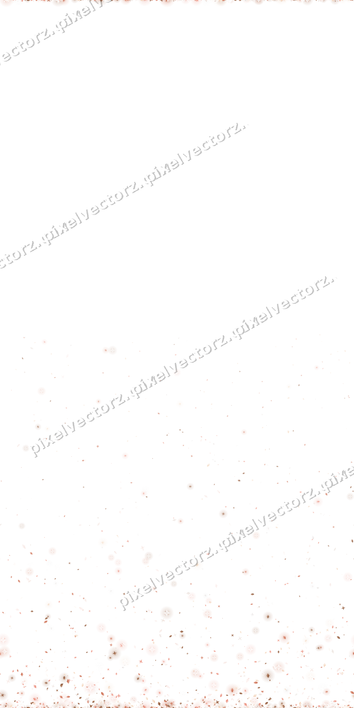 Nahtloser Glitzeraufstieg in Orange und Rot auf transparentem Grund