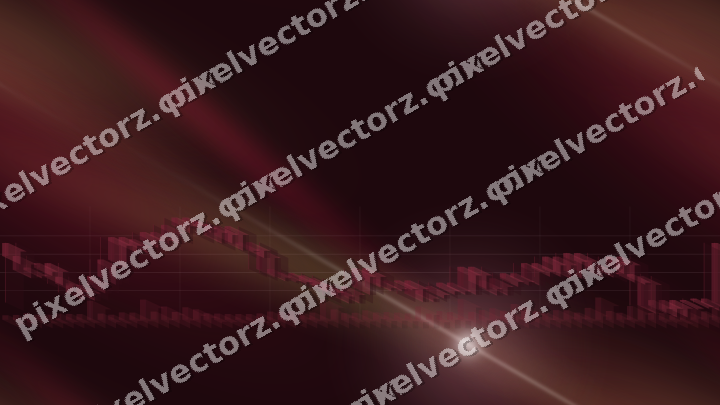 Nahtloser Neon Diagramm Hintergrund in Rosa und Rot