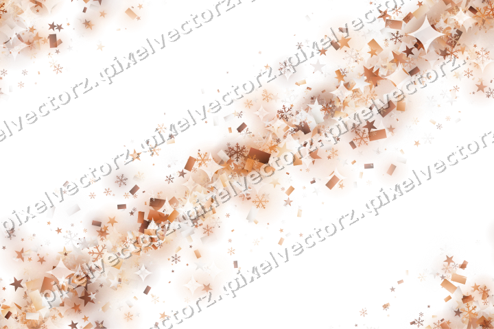 Nahtloses Glitzerband auf transparentem Grund