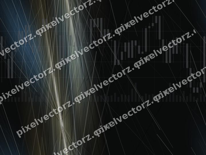 Nahtloser Neon Diagramm Hintergrund in Blau und Bernstein