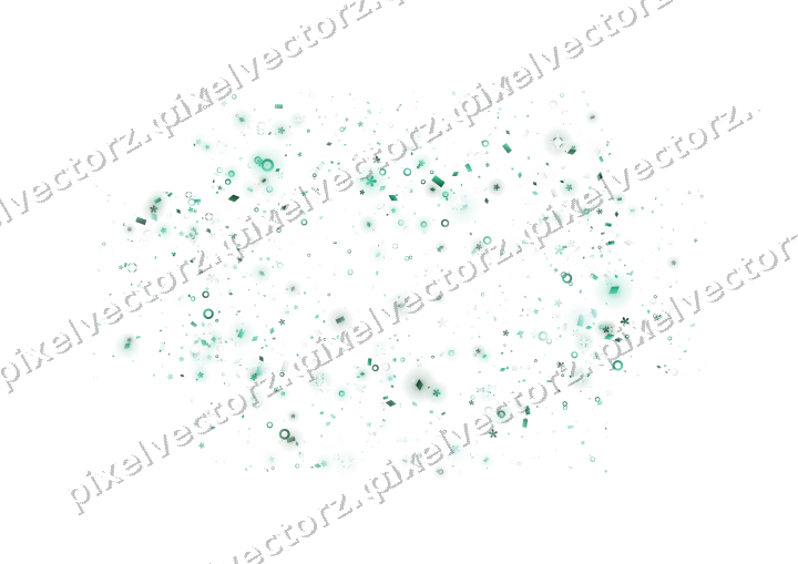 Nahtloser Glitzerrahmen aus Blüten und Ringen auf transparentem Grund
