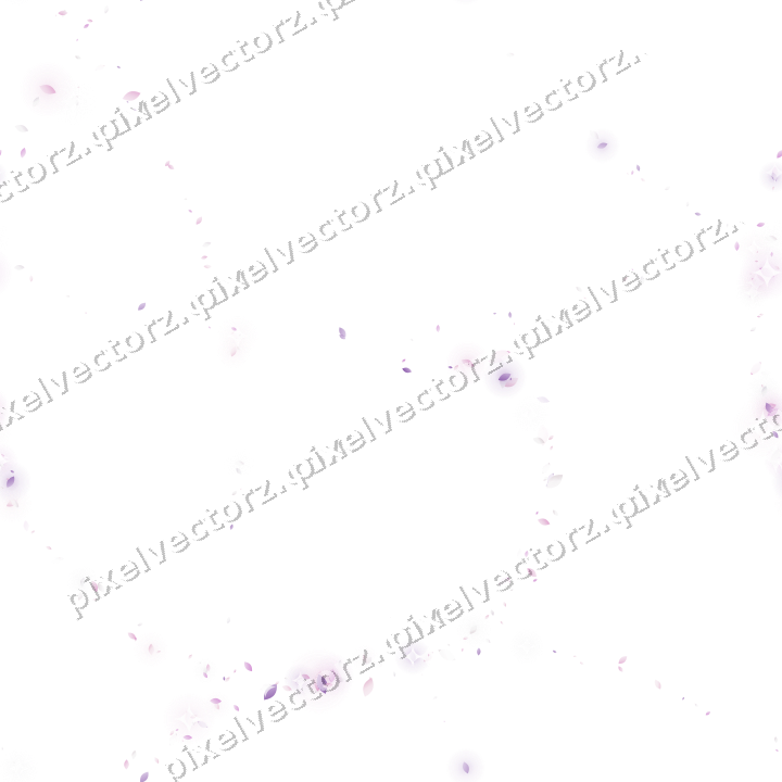 Nahtlose Glitzerspirale aus Tropfen in Magenta auf transparentem Grund