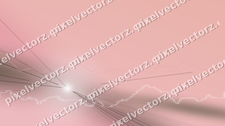 Zarter Pastell Diagramm Hintergrund in Rosa und Dunkellimette
