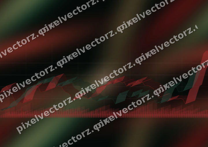 Nahtloser Neon Diagramm Hintergrund in Rot und Grün