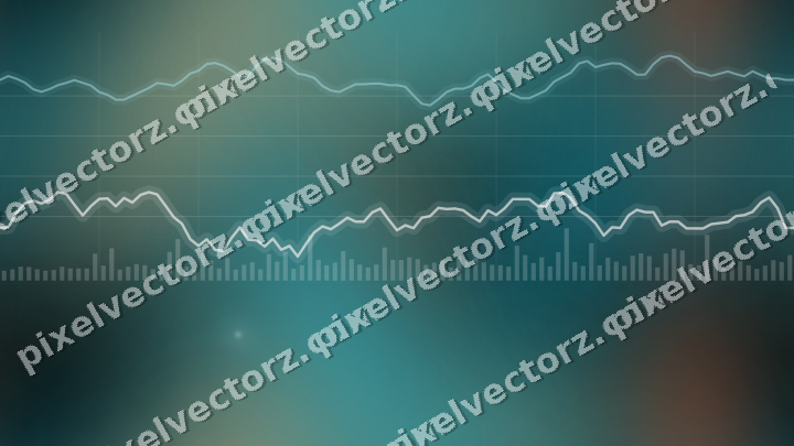 Nahtloser Neon Diagramm Hintergrund in Petrol und Orange