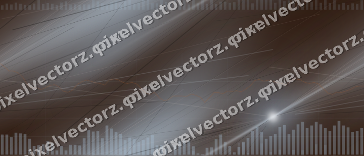 Nahtloser Neon Diagramm Hintergrund in Blau und Orange