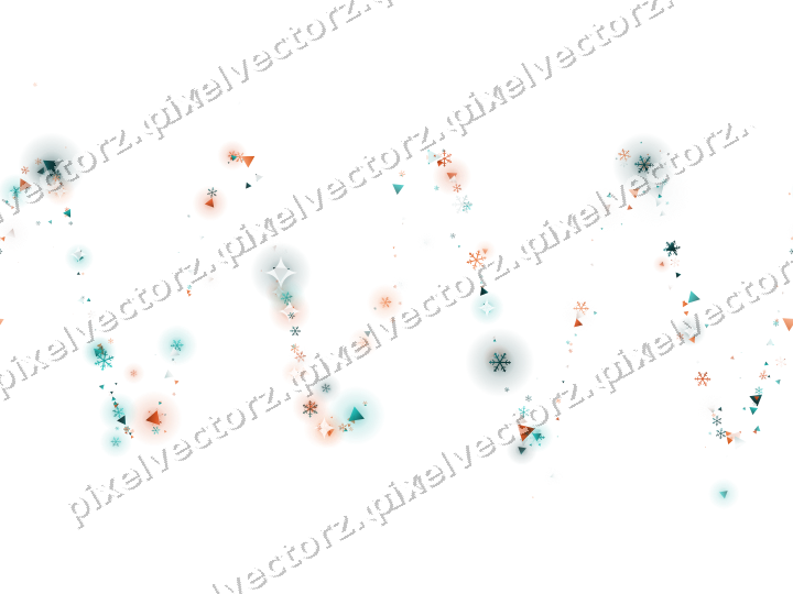 Nahtlose Glitzerwelle in Orange und Petrol auf transparentem Grund