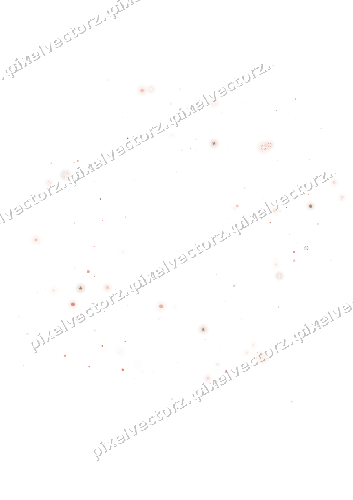 Nahtloser Glitzerkranz in Orange und Rot auf transparentem Grund