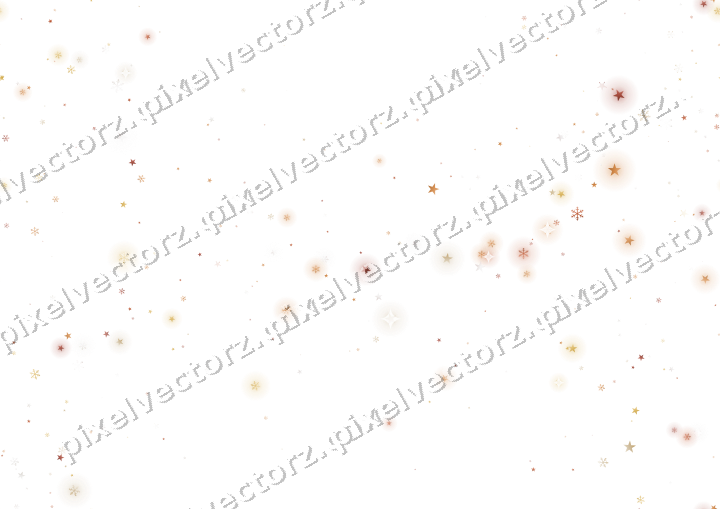 Nahtloser Glitzerkranz in Orange und Bernstein auf transparentem Grund