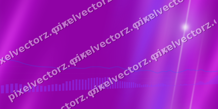 Nahtloser Neon Diagramm Hintergrund in Violett und Blau