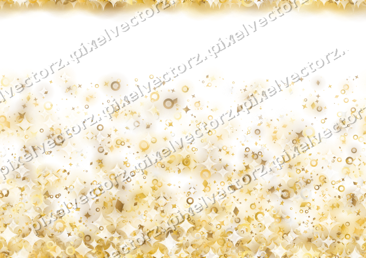 Nahtloser Glitzeraufstieg auf transparentem Grund