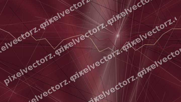 Nahtloser Neon Diagramm Hintergrund in Dunkelrosa und Rot
