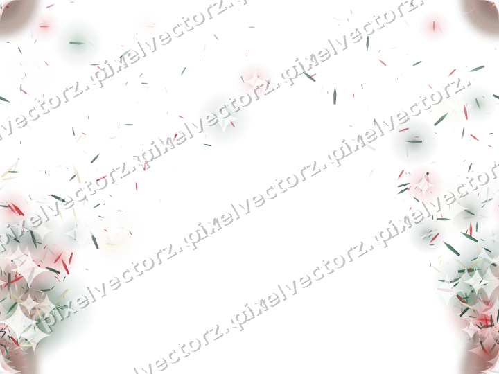 Nahtloser Glitzerfächer aus Splittern auf transparentem Grund