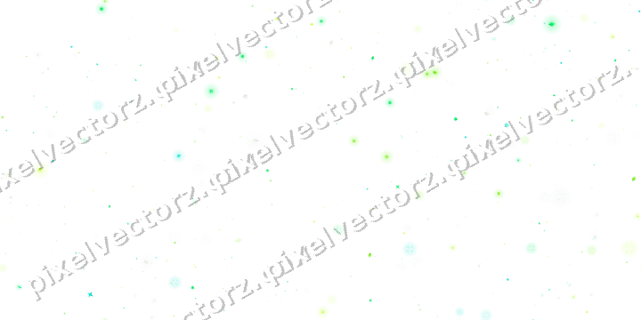 Nahtlose Glitzerstreuung in Grün und Limette auf transparentem Grund