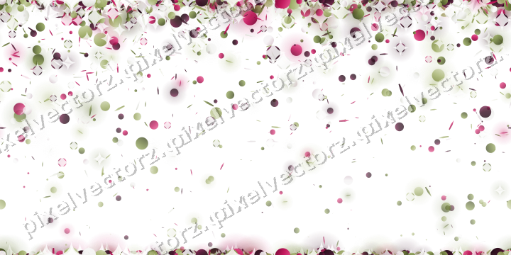 Nahtloser Glitzerregen in Limette und Rosa auf transparentem Grund