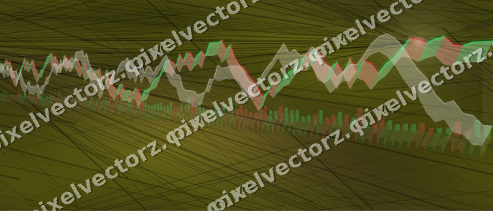 Nahtloser Neon Diagramm Hintergrund in Gelb und Rot