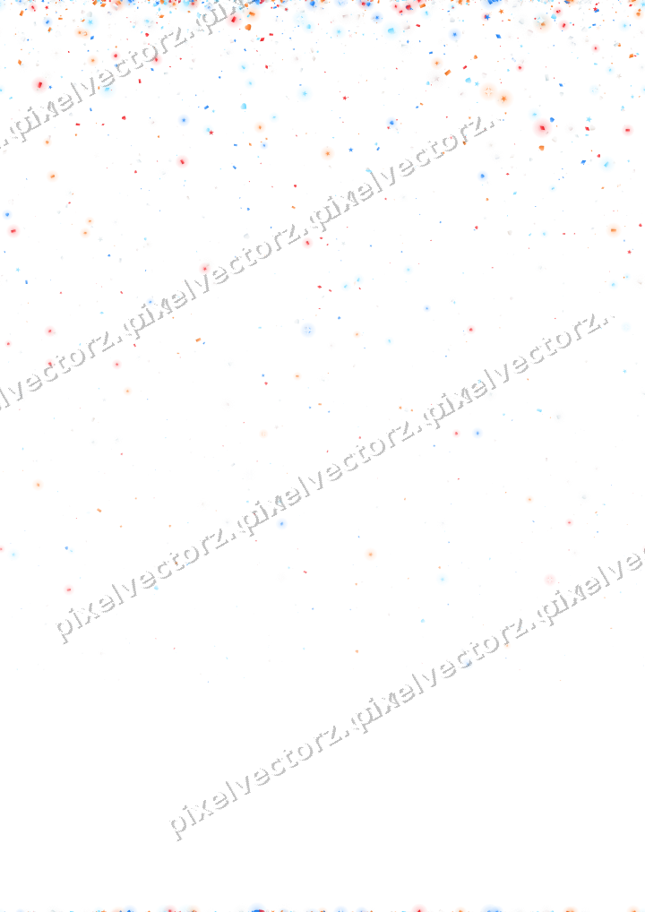 Nahtloser Glitzerregen aus Sternen und Herzen auf transparentem Grund